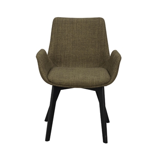 Rowico | Drimsdale spisebordsstol | Grøn m. sort